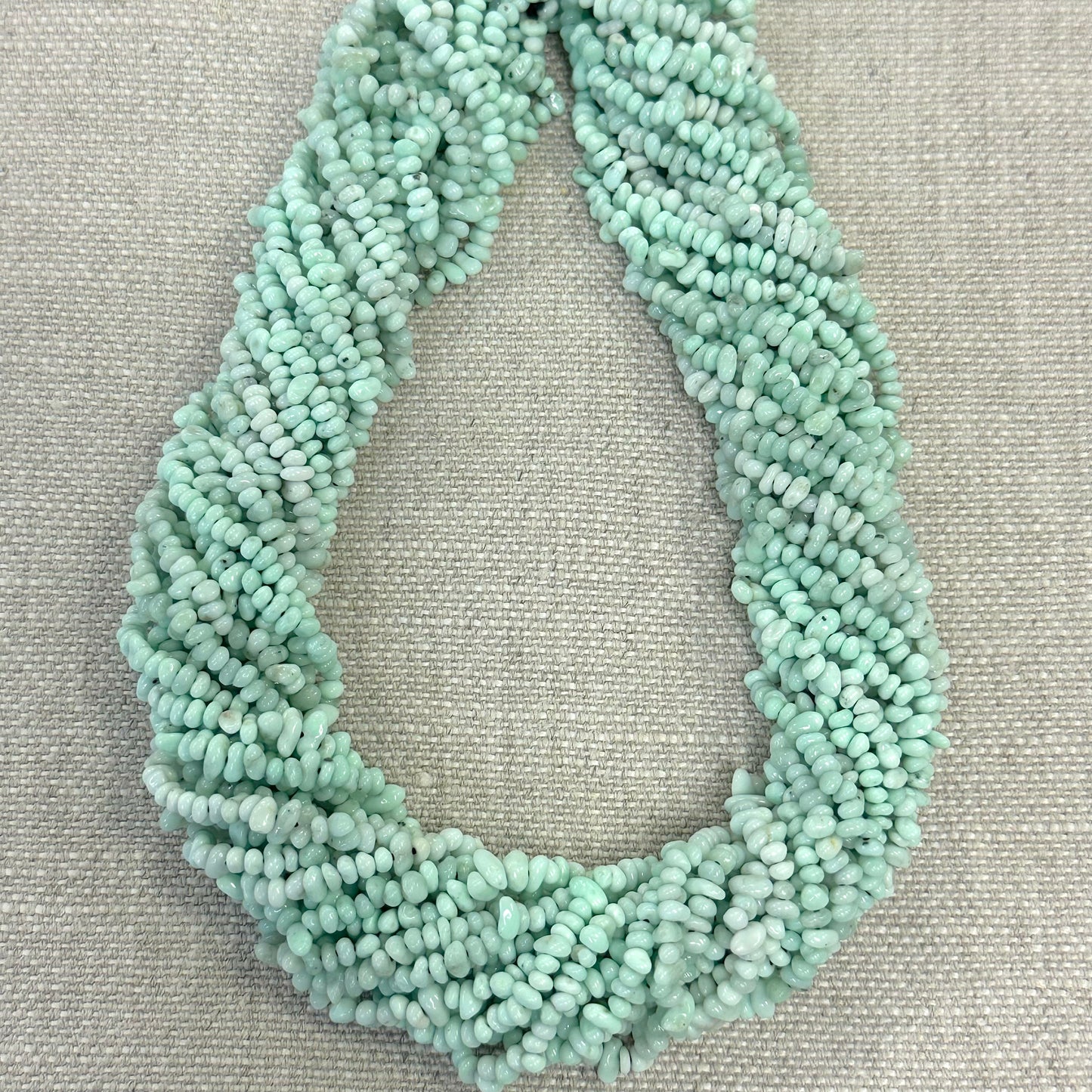 Paloma 3-4mm Flat Nugget Beads -- 18" strand