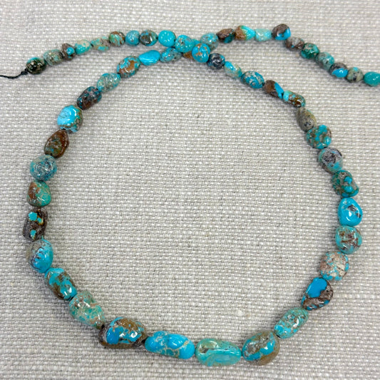 Sierra Nevada 5-8.5mm Graduated Freeform Nugget Strand  -- 16"