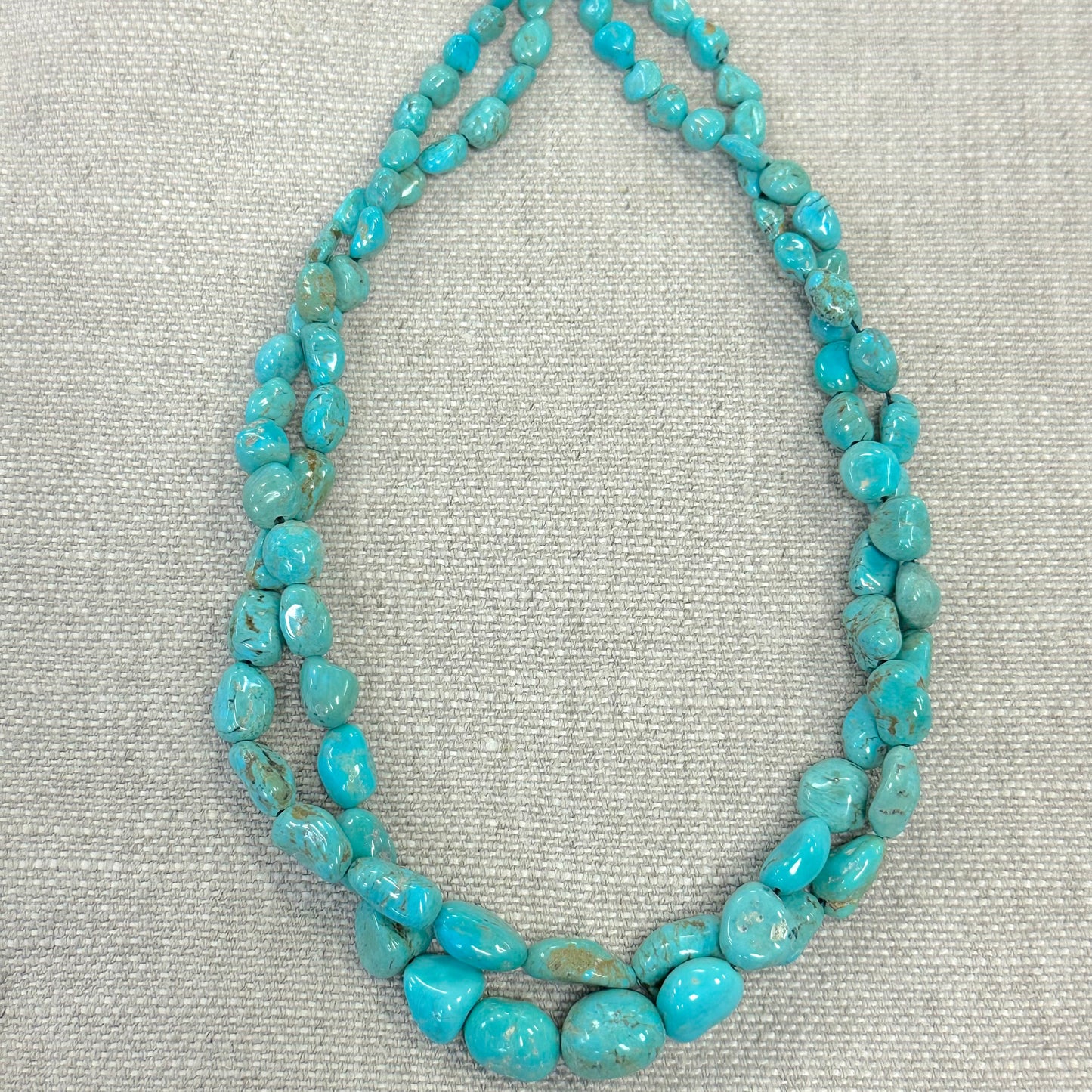 Nevada Tonopah 5.2-11.5mm Graduated Freeform Nugget Strands  --16"