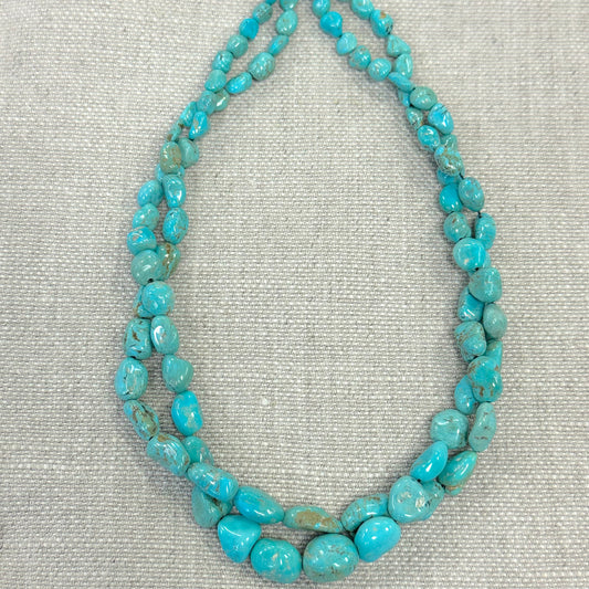 Nevada Tonopah 5.2-11.5mm Graduated Freeform Nugget Strands  --16"