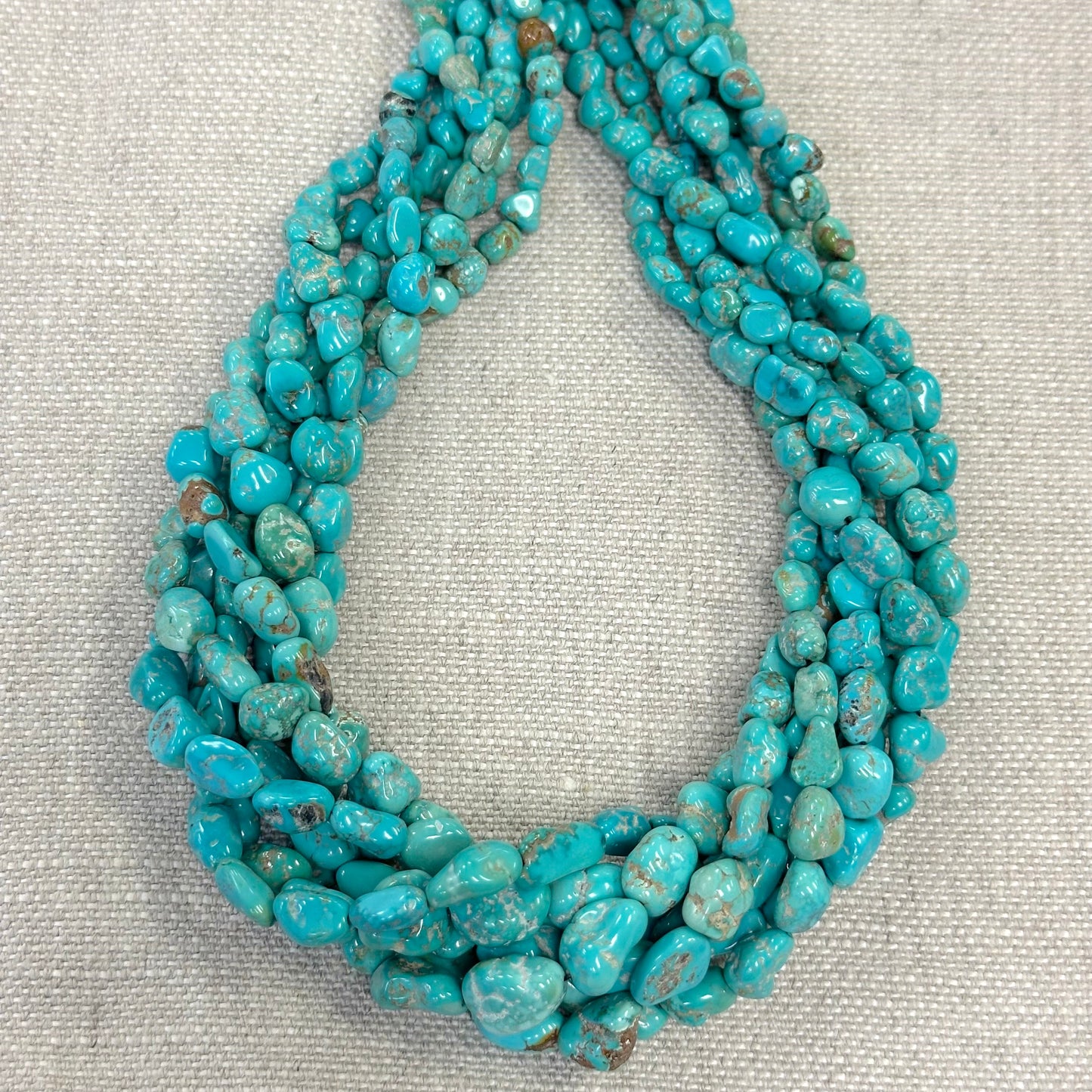 Sierra Nevada 4.2-9.5mm Graduated Freeform Nugget Strand  -- 16"