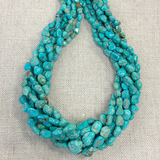 Sierra Nevada 4.2-9.5mm Graduated Freeform Nugget Strand  -- 16"