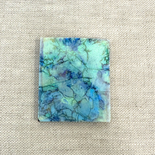 Sterling Opal Backed Rough Slab -10 grams