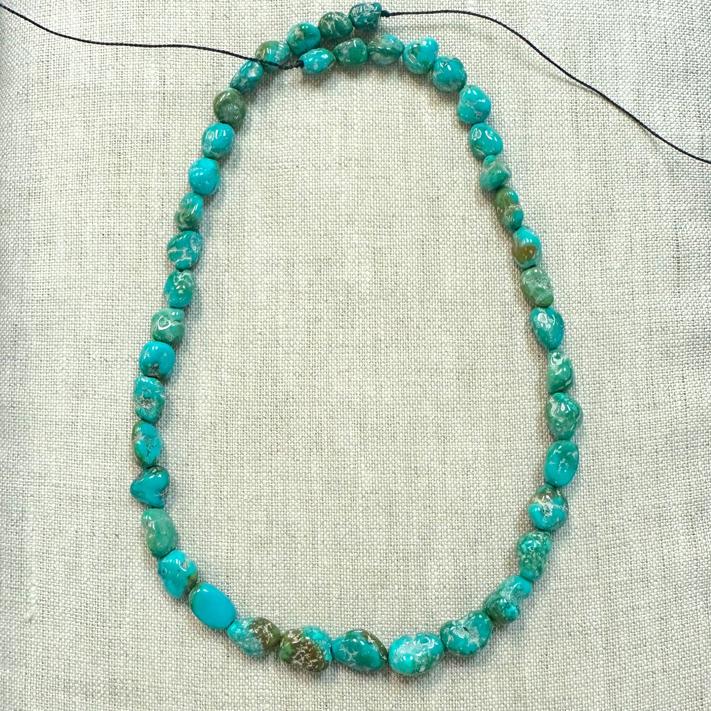 Sierra Nevada 7-9.5mm Freeform Nugget Strand  -- 16"