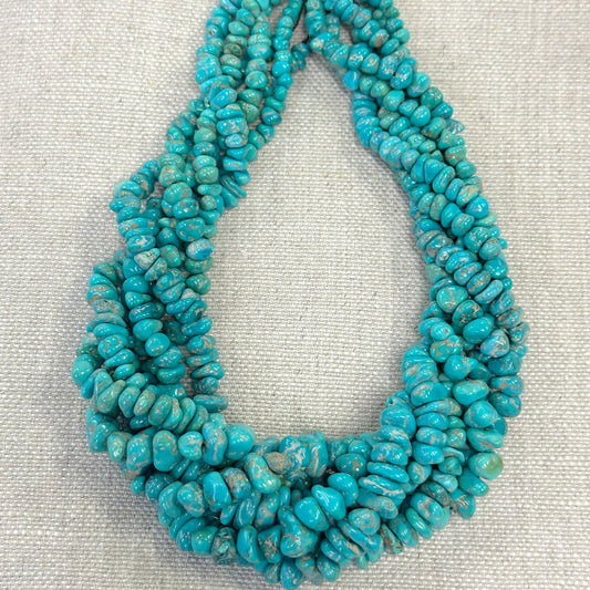 Sierra Nevada 4.5-14mm Graduated Flat Nugget Strand  -- 16"