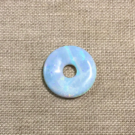 Sterling Opal 20mm Lifesaver