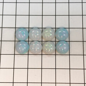 Sterling Opal 6mm Rounds -- 8pc