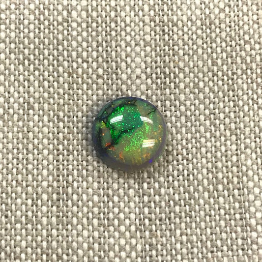 Sterling Opal 10mm Round Cabochon