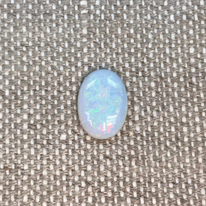 Sterling Opal Oval 10x14mm Cabochon