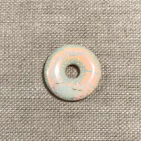 Sterling Opal 20mm Lifesaver