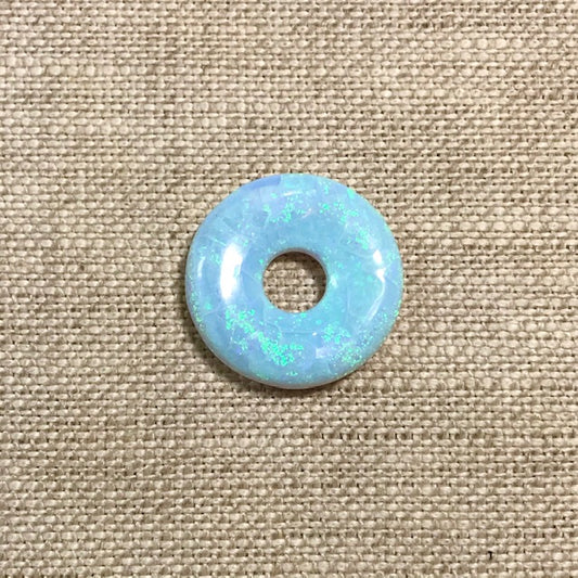 Sterling Opal 18mm Lifesaver