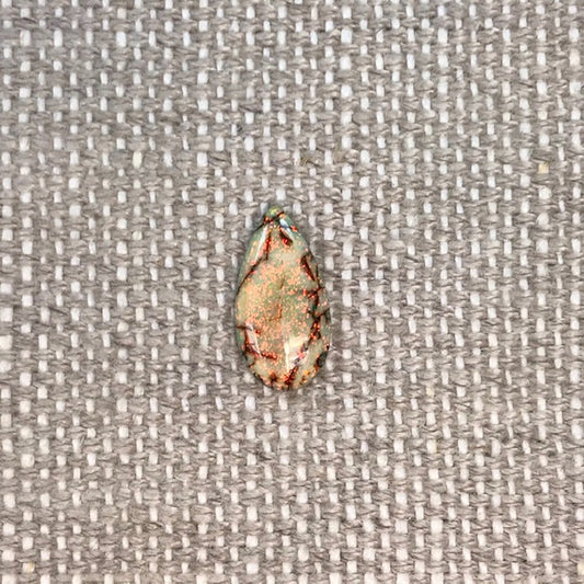 Sterling Opal 7x14mm Pear Cabochon