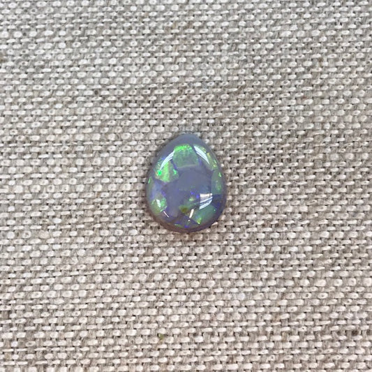 Sterling Opal 8x10mm Pear Cabochon