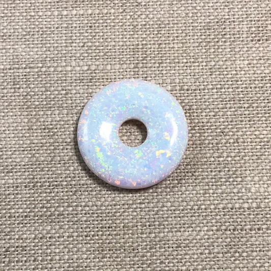 Sterling Opal 20mm Lifesaver