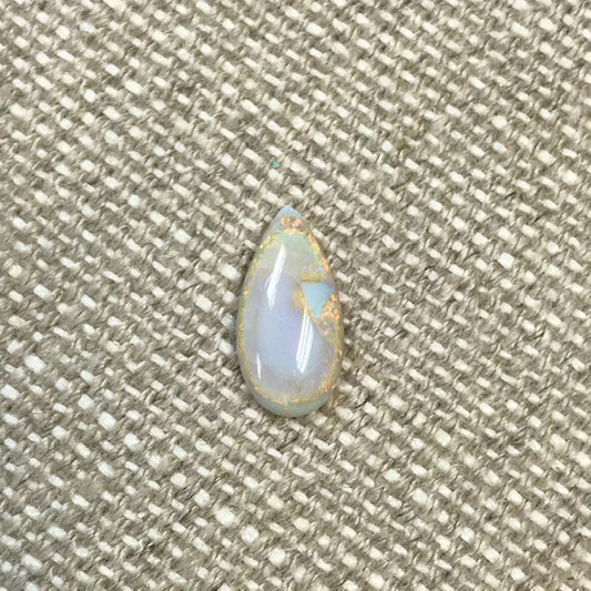 Sterling Opal 7x14mm Pear Cabochon