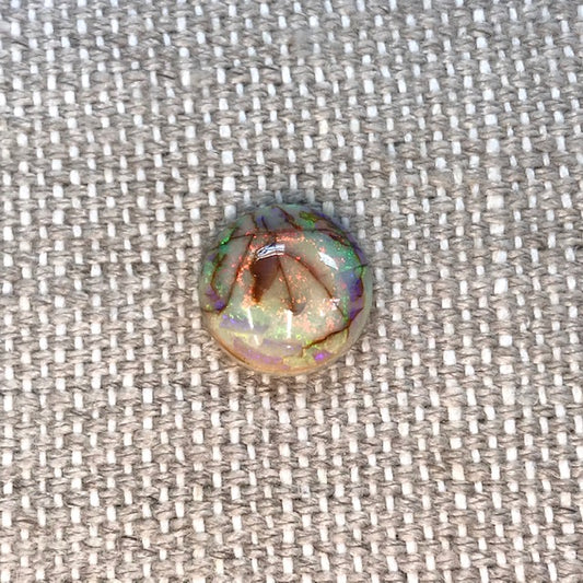 Sterling Opal 12mm Round Cabochon