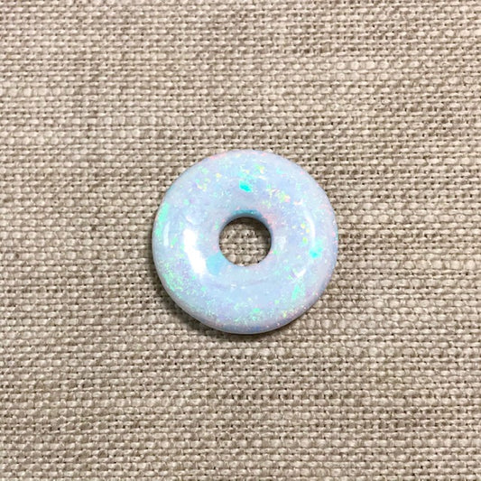 Sterling Opal 18mm Lifesaver