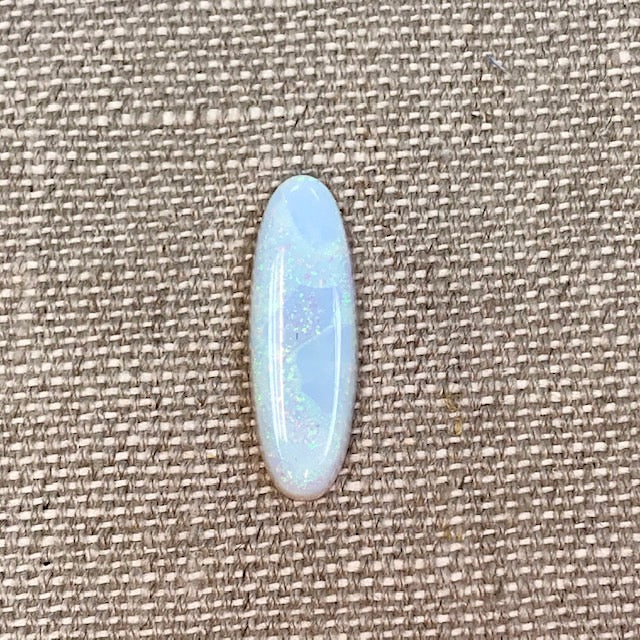 Sterling Opal 10x30mm Oval Cabochon