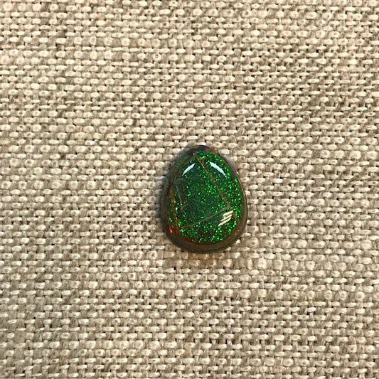 Sterling Opal 8x10mm Pear Cabochon