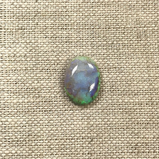 Sterling Opal 10x14mm Oval