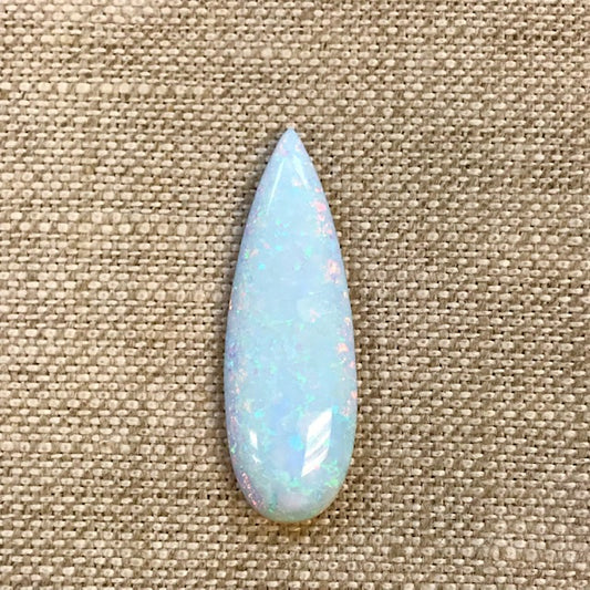 Sterling Opal 10x30mm Long Pear Cabochon