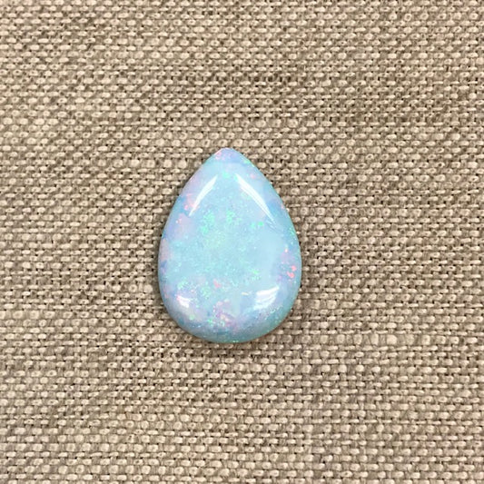 Sterling Opal 13x18mm Pear Cabochon