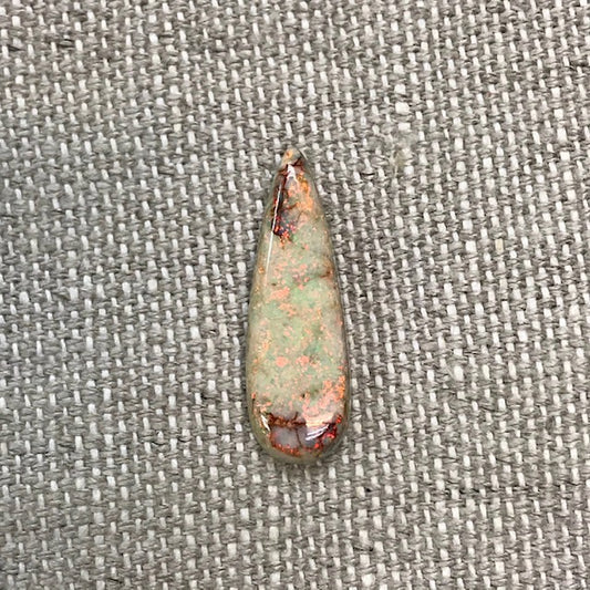 Sterling Opal 10x30mm Long Pear Cabochon