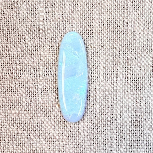 Sterling Opal 10x30mm Oval Cabochon