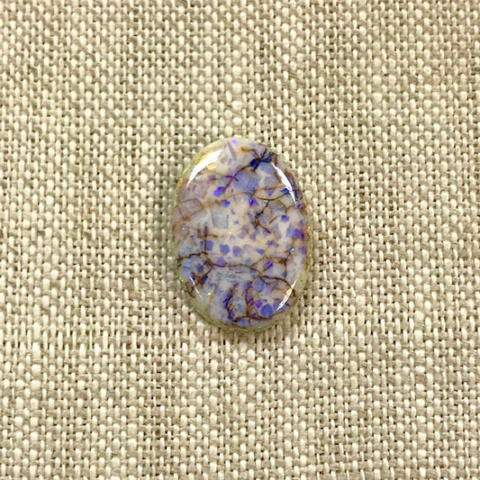 Sterling Opal 13x18mm Oval Cabochon