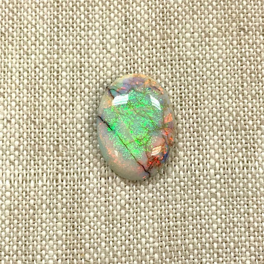 Sterling Opal 13x18mm Oval Cabochon