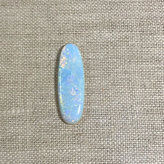 Sterling Opal 10x30mm Oval Cabochon