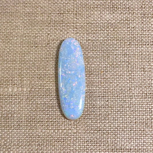 Sterling Opal 10x30mm Oval Cabochon