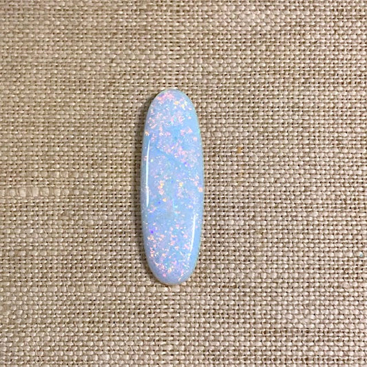 Sterling Opal 10x30mm Oval Cabochon