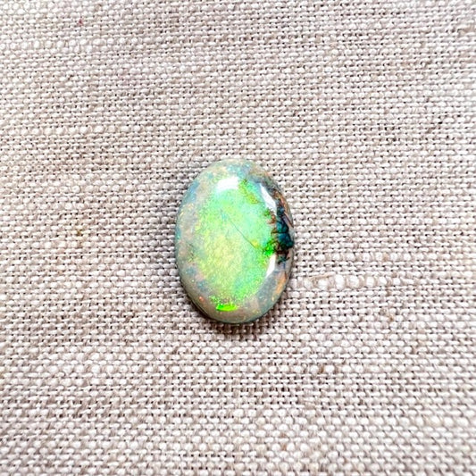 Sterling Opal 13x18mm Oval Cabochon