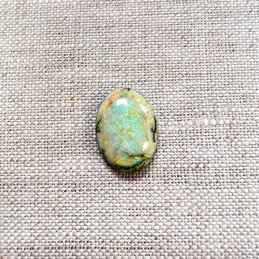 Sterling Opal 13x18mm Oval Cabochon