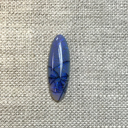 Sterling Opal 8x24mm Oval Cabochon