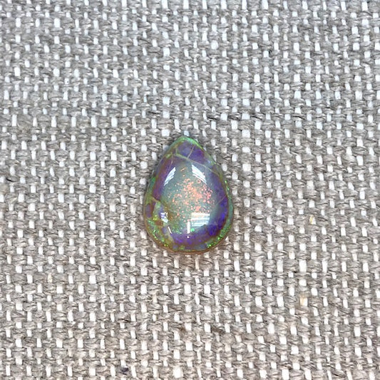 Sterling Opal 10x14mm Pear