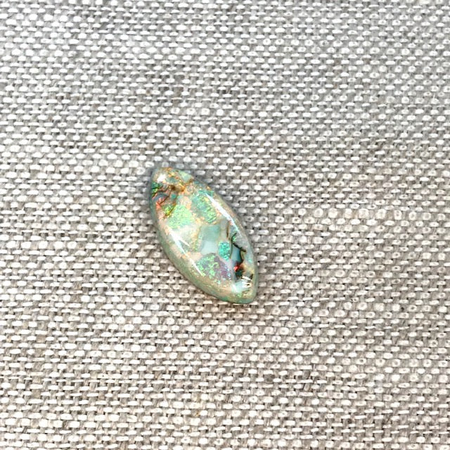 Sterling Opal Marquise Cabochon 8x16mm