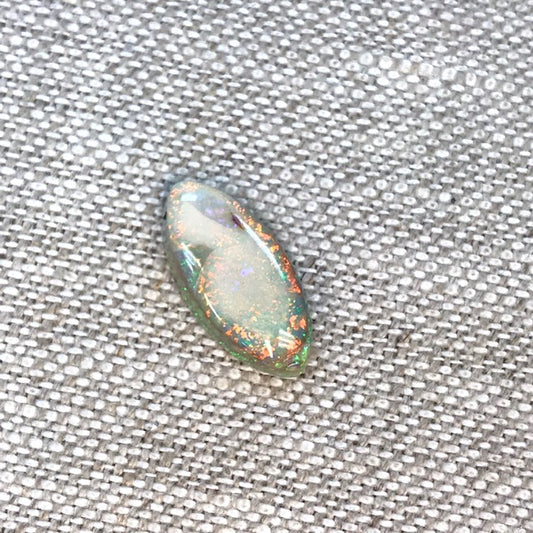 Sterling Opal Marquise Cabochon 8x16mm