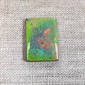 Sterling Opal Free Size Rectangle Cabochon