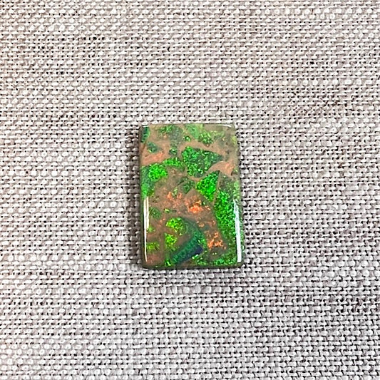 Sterling Opal Free Size Rectangle Cabochon