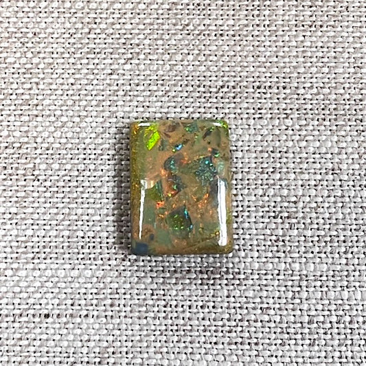 Sterling Opal Free Size Rectangle Cabochon