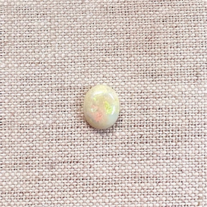 Sterling Opal 8x10mm Oval Cabochon