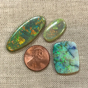 Special Price! Assorted Sterling Opal Cabochons!