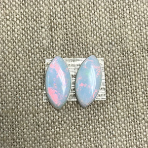 Sterling Opal Marquise 7x14mm