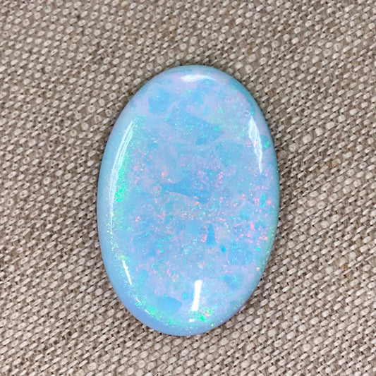 Sterling Opal 20mm x 30mm Oval Cabochons