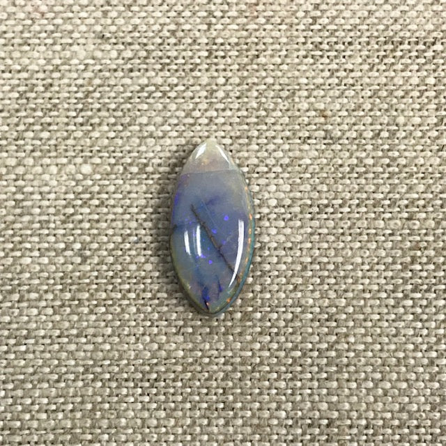 Sterling Opal Marquise Cabochon 8x16mm