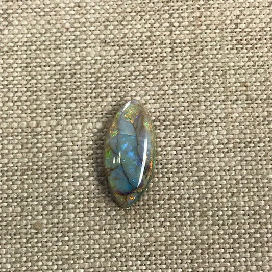 Sterling Opal Marquise Cabochon 8x16mm