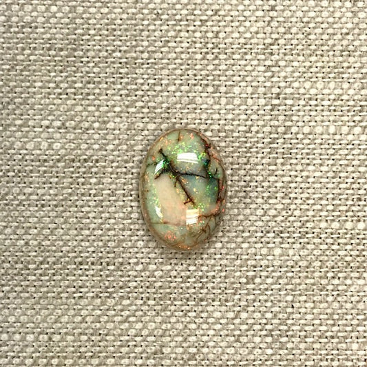 Sterling Opal 10x14mm Oval