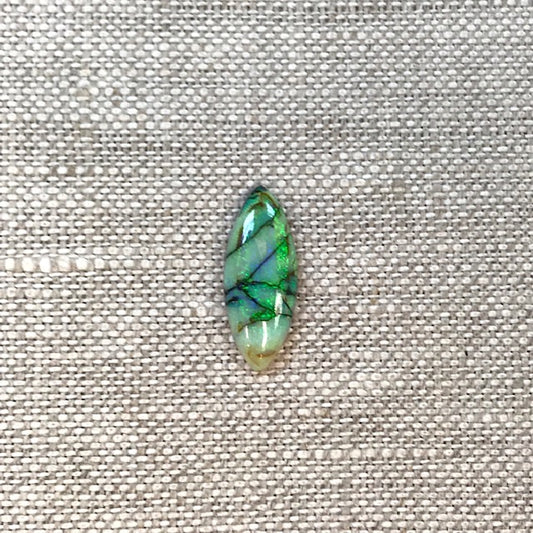 Sterling Opal 7x18mm Marquise Cabochon